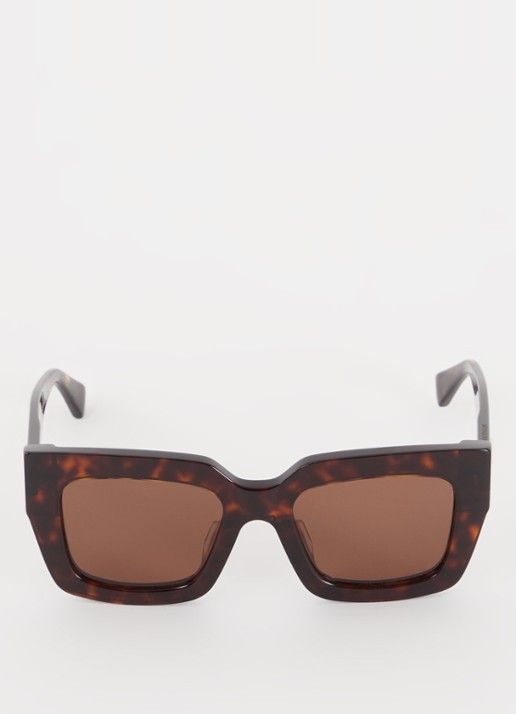Bottega Veneta Zonnebril BV1212S - detail donkerbruin