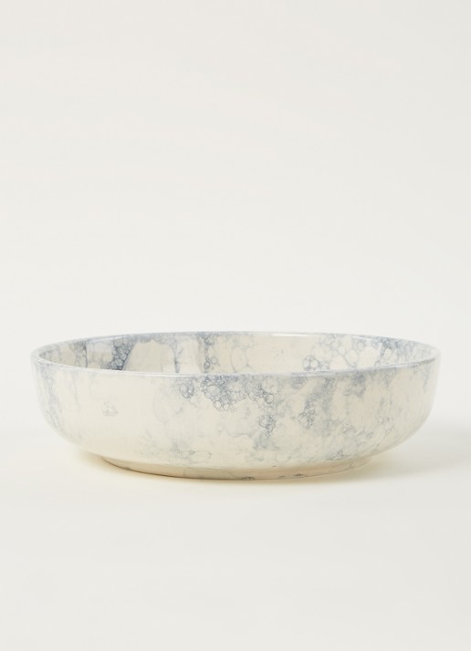 Bowls and Dishes Espuma serveerschaal 31 cm  - voorkant 2 grijs