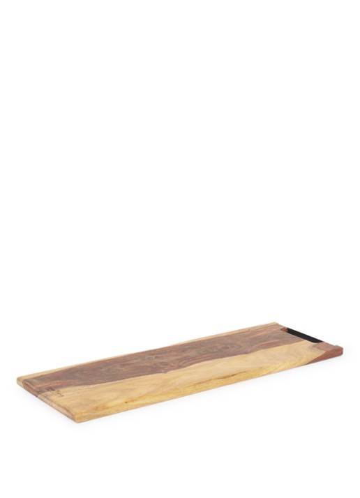 Bowls and Dishes Pure Rose Wood serveerplank 59 x 20 cm - voorkant bruin