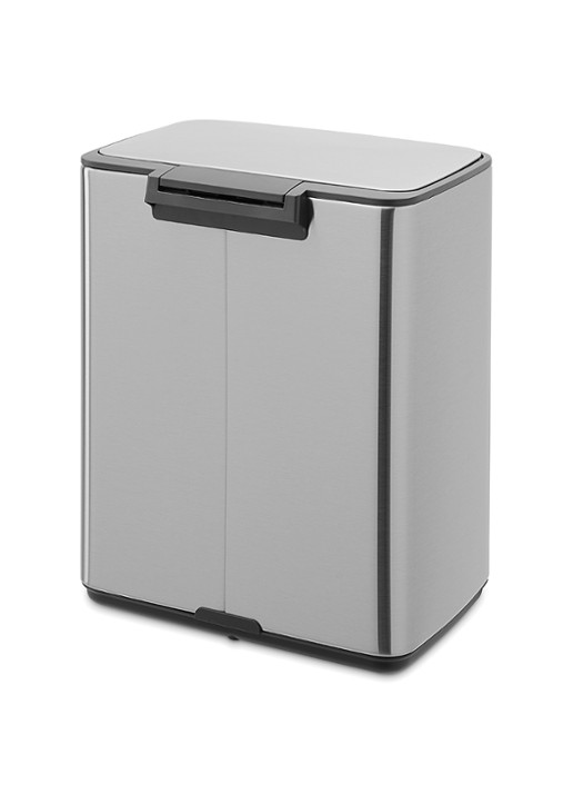 Brabantia Bo pedaalemmer 12 liter - detail 2 zilver