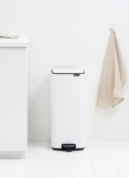 Brabantia Bo pedaalemmer 30 liter - detail 6 wit