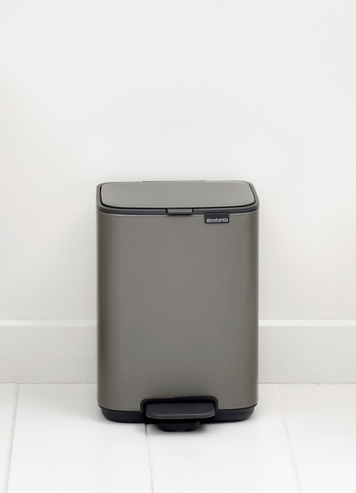 Brabantia Bo pedaalemmer 4 liter  - detail 7 grijs