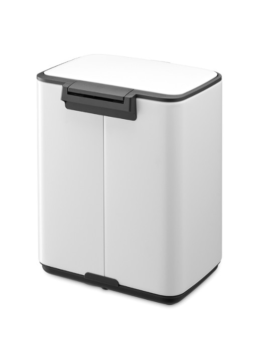 Brabantia Bo pedaalemmer 7 liter - detail 2 wit