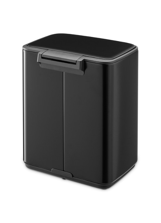 Brabantia Bo pedaalemmer 7 liter - detail 2 zwart