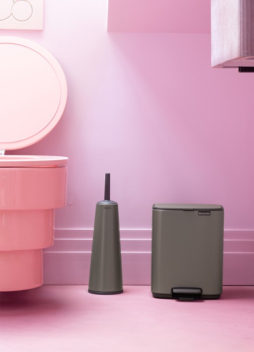 Brabantia Bo pedaalemmer 7 liter - detail 6 grijs