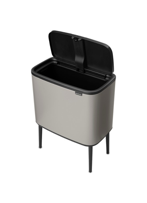 Brabantia Bo Touch Bin prullenbak 36 liter - detail 5 middengrijs