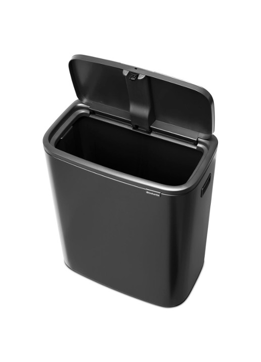 Brabantia Bo Touch Bin prullenbak 60 liter - detail 3 grijs