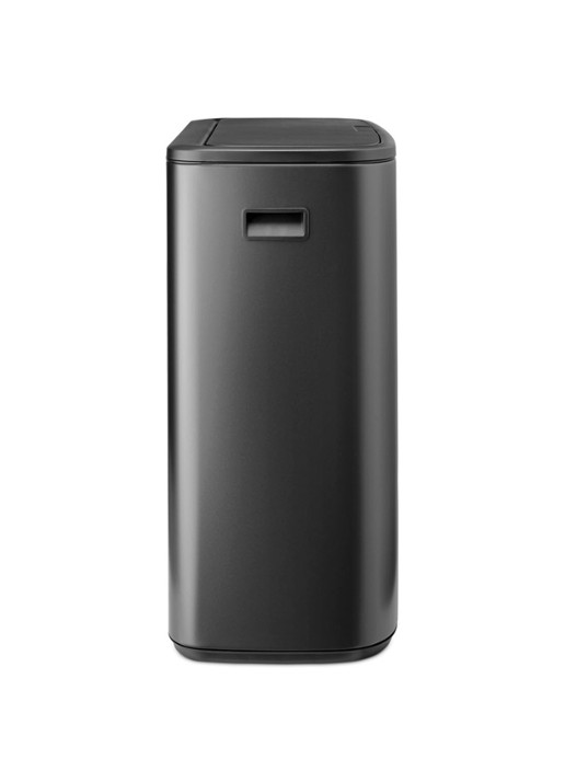 Brabantia Bo Touch Bin prullenbak 60 liter - voorkant 2 grijs