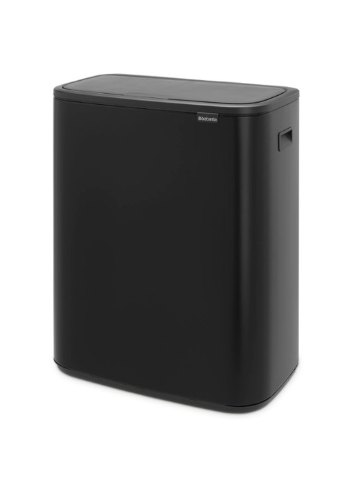 Brabantia Bo Touch Bin prullenbak met deksel 60 liter - detail 3 zwart