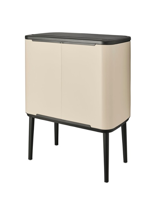 Brabantia Bo Touch Bin prullenbak met deksel op pootjes 36 liter - detail 4 beige