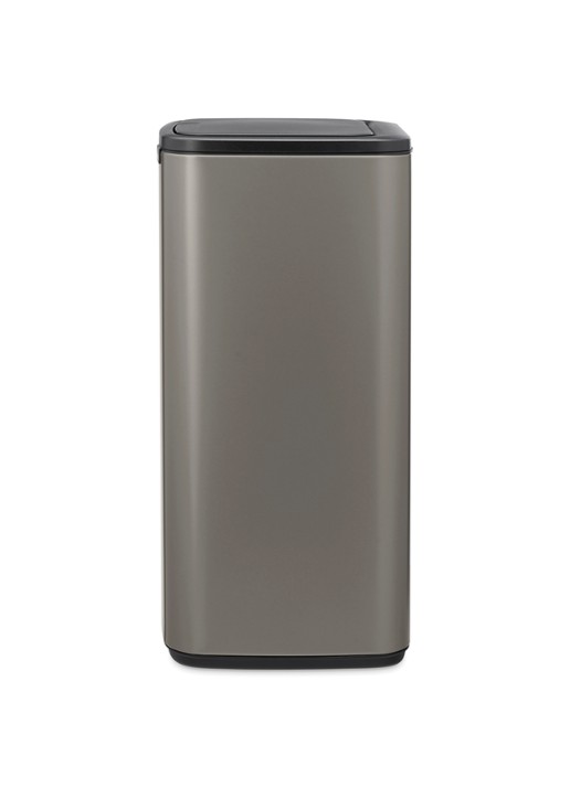 Brabantia Bo touch prullenbak 30 liter - detail 2 grijs