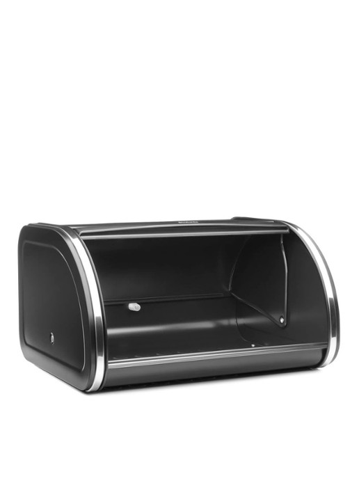 Brabantia Broodtrommel met schuifdeksel  - achterkant zwart