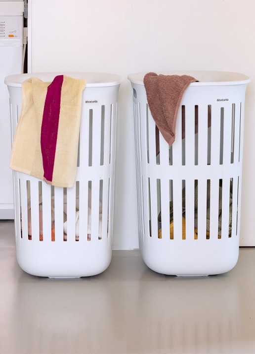 Brabantia Collect-It wasmand 55 liter set van 2 - detail 7 wit