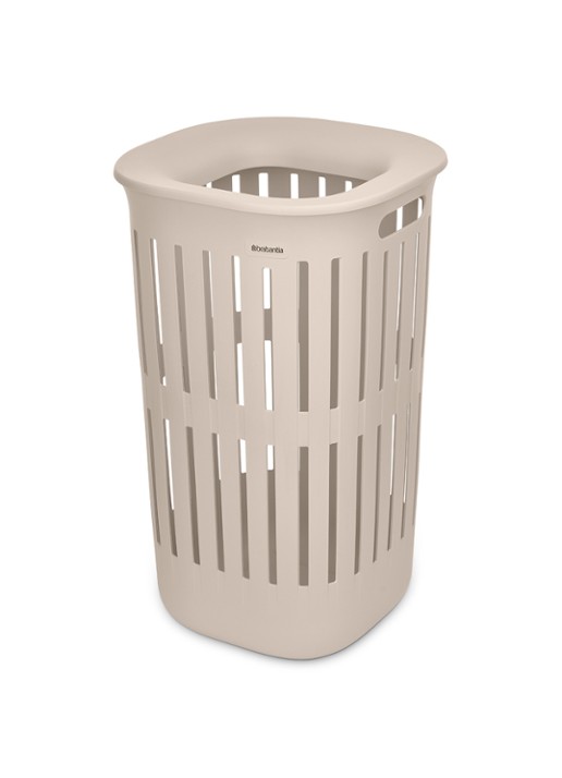 Brabantia Collect-It wasmand 55 liter set van 2 - voorkant 2 beige