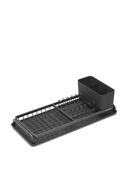 Brabantia Compact Dish afdruiprek - voorkant 2 donkergrijs