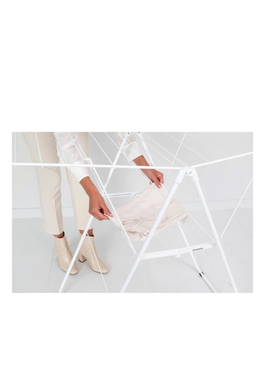 Brabantia Hangon droogrek 20 meter - detail 6 wit