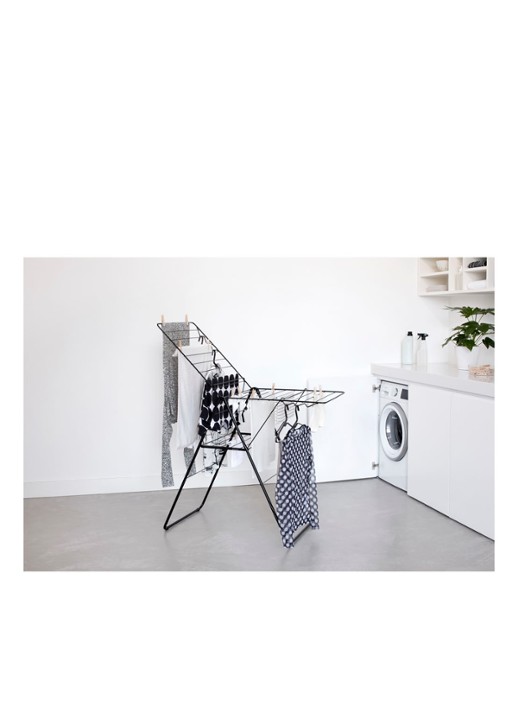 Brabantia Hangon droogrek 20 meter - detail 5 zwart