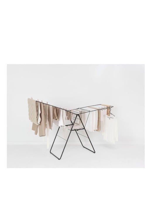 Brabantia Hangon droogrek 25 meter - detail 2 zwart
