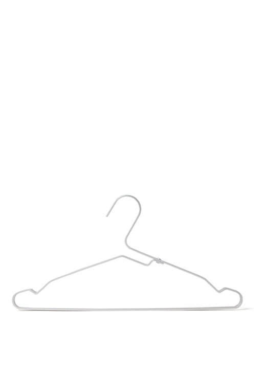 Brabantia Kledinghangers set van 4 - voorkant zilver