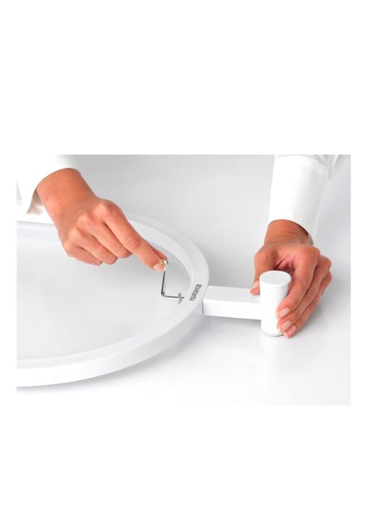 Brabantia Linn Dressboy kledinghouder 97 cm  - detail 4 wit