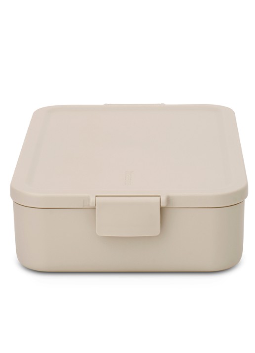 Brabantia Make & Take bento lunchbox/broodtrommel - achterkant 3 beige