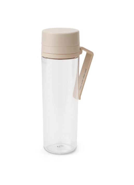 Brabantia Make & Take drinkfles met fruitfilter 50 cl  - voorkant 7 beige