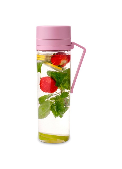 Brabantia Make & Take drinkfles met fruitfilter 50 cl  - detail 4 donkerroze