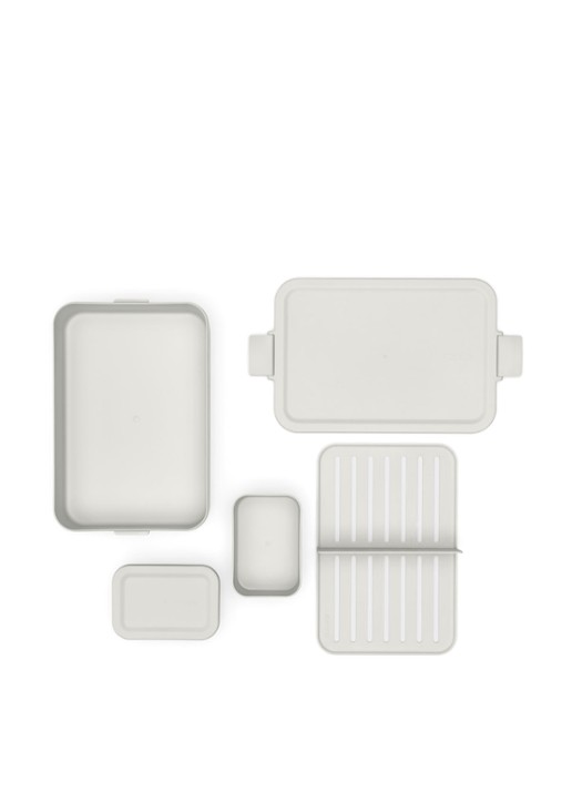 Brabantia Make & Take large lunchbox  - detail 4 lichtgrijs