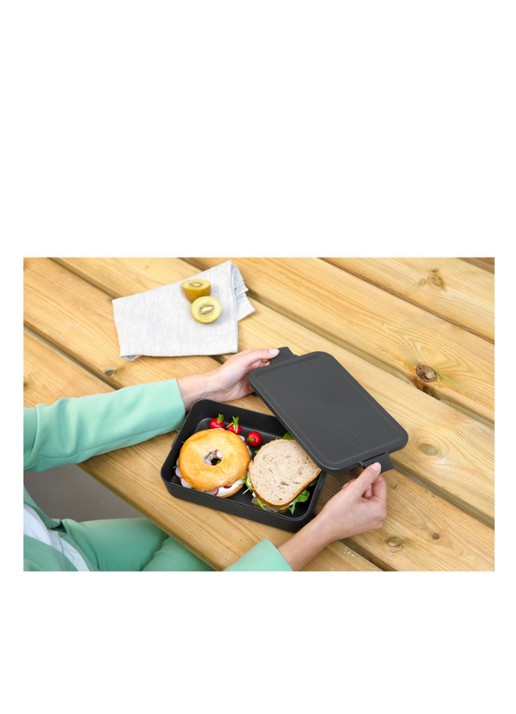 Brabantia Make & Take large lunchbox  - detail 4 donkergrijs