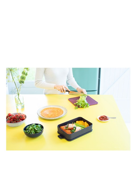 Brabantia Make & Take large lunchbox  - detail 5 donkergrijs