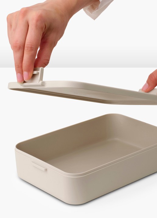 Brabantia Make & Take large lunchbox - detail 4 beige