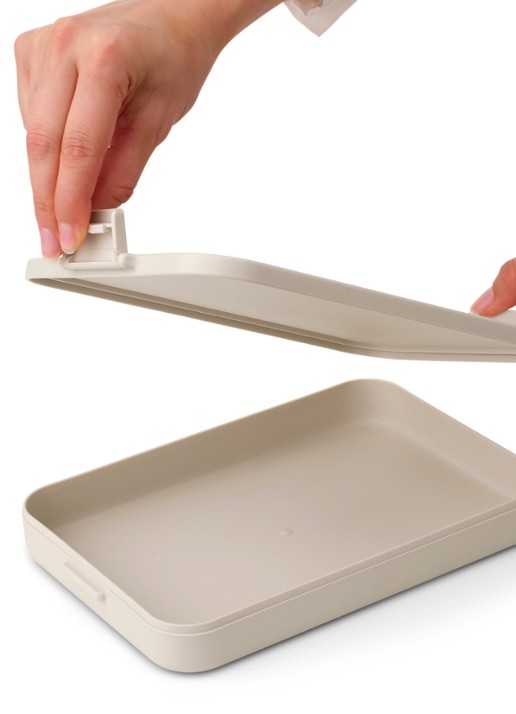 Brabantia Make & Take lunchbox plat - detail beige