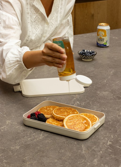 Brabantia Make & Take lunchbox plat - detail 2 beige