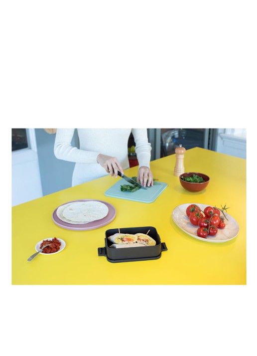 Brabantia Make & Take medium lunchbox  - detail 3 antraciet
