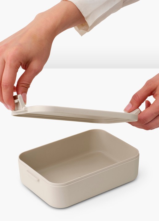 Brabantia Make & Take medium lunchbox - detail 2 beige