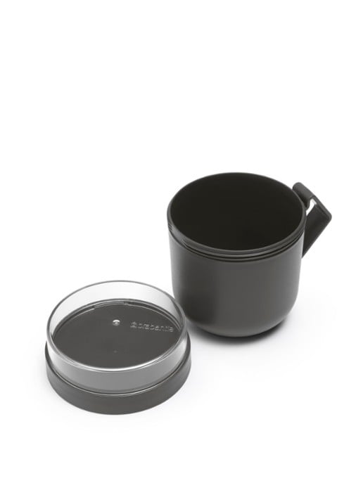 Brabantia Make & Take soepbeker 60 cl - voorkant 2 zwart