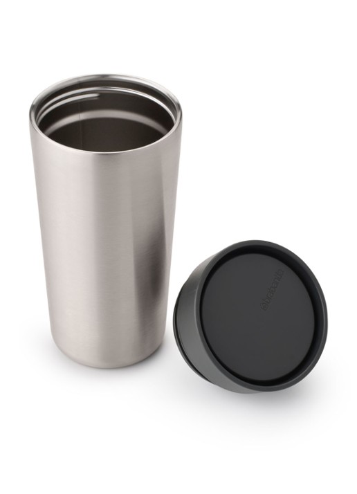 Brabantia Make & Take thermosbeker 36 cl - voorkant 2 grijs