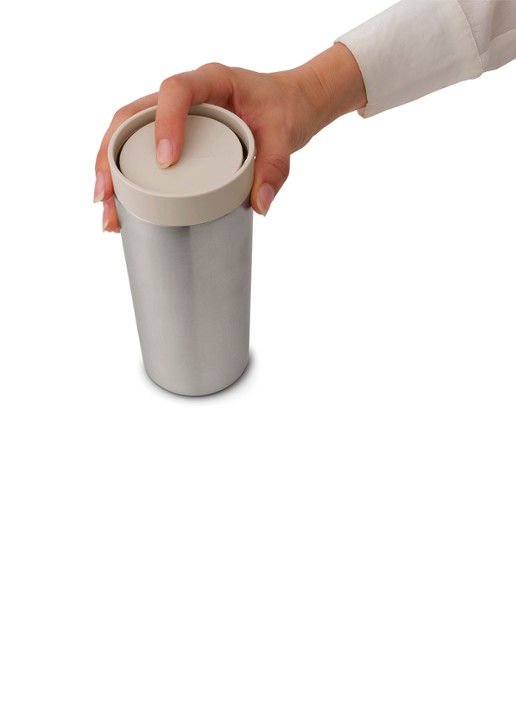 Brabantia Make & Take thermosbeker/koffiebeker 36 cl - detail 2 beige