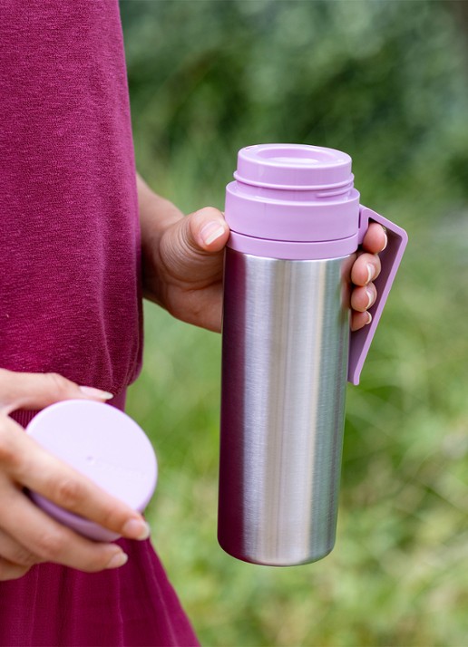 Brabantia Make & Take thermosfles 500 ml  - detail 6 donkerroze