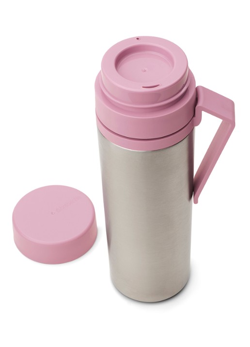 Brabantia Make & Take thermosfles 500 ml  - voorkant 2 donkerroze