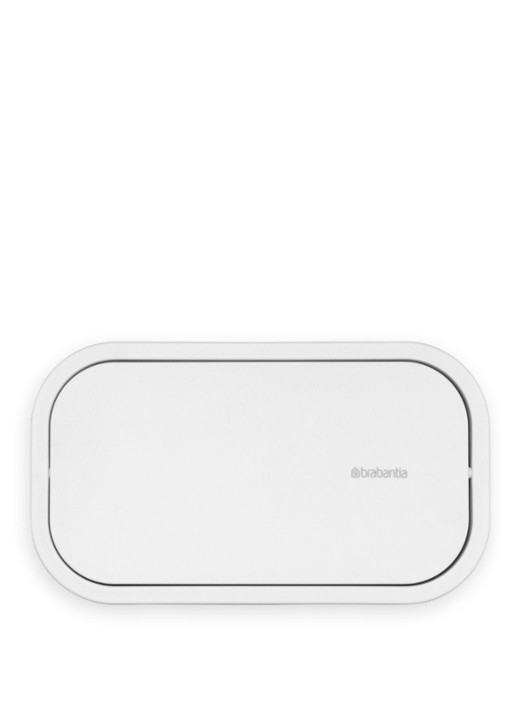 Brabantia MindSet badkamer afvalbakje 1,28 liter - voorkant 2 wit
