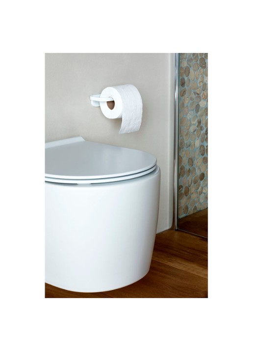 Brabantia MindSet toiletrolhouder - voorkant 2 wit