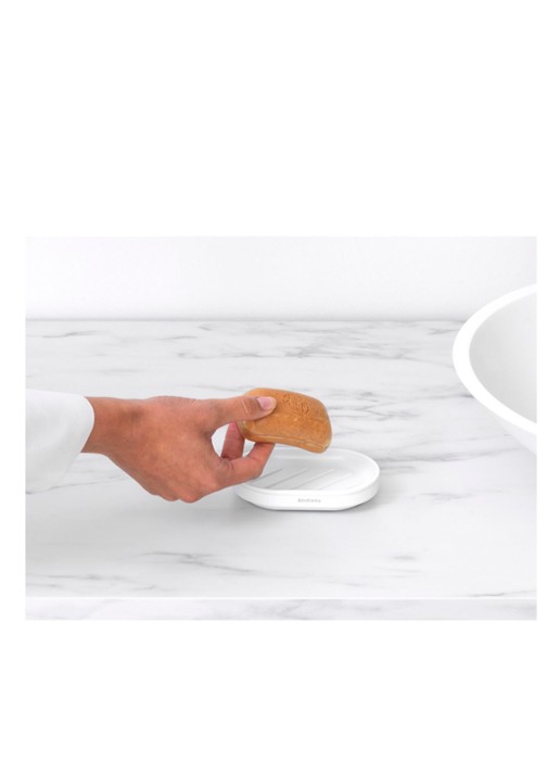 Brabantia MindSet zeepbakje 8,1 cm x 12,1 cm - detail 6 wit