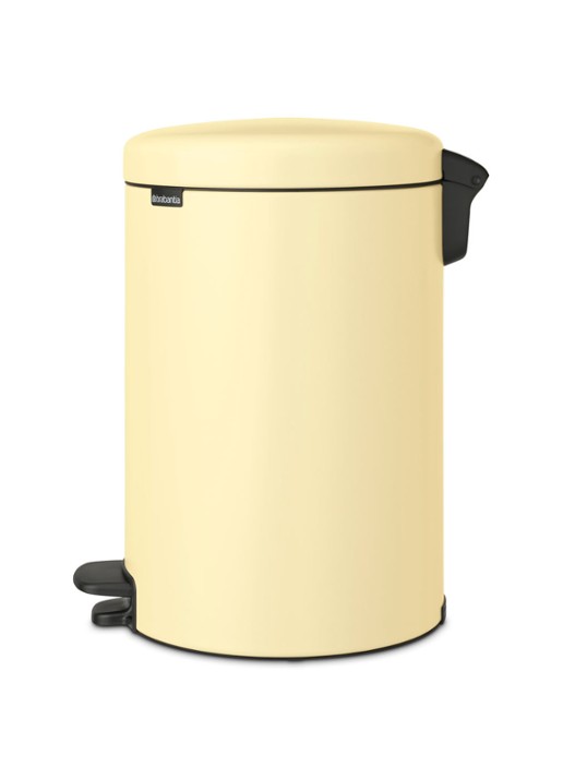 Brabantia NewIcon pedaalemmer 20 liter - detail 2 lichtgeel