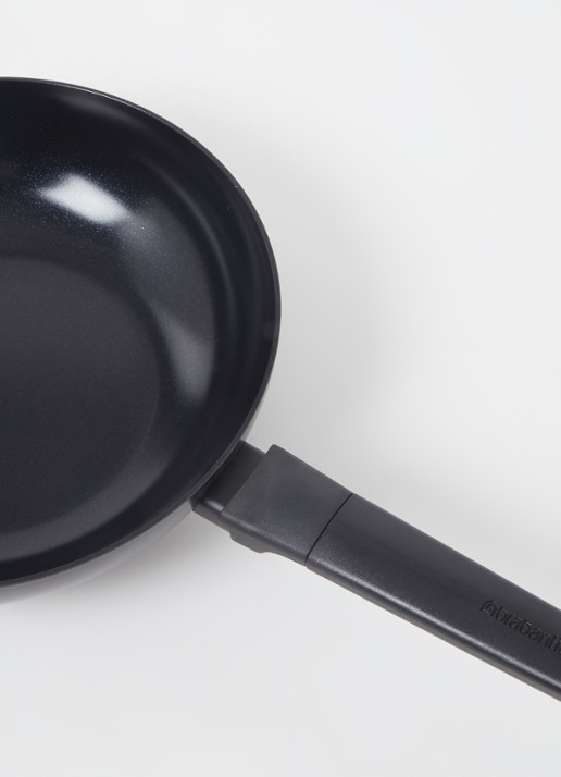 Brabantia Nocta wokpan Ø28 cm - voorkant 2 zwart