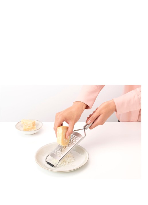 Brabantia Profile grove rasp 30 cm  - voorkant 2 zilver