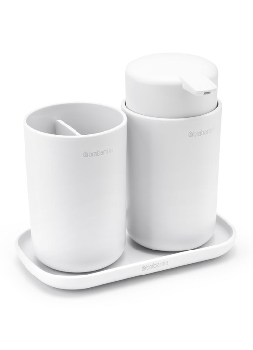 Brabantia ReNew badkameraccessoires set van 3 - detail 2 wit