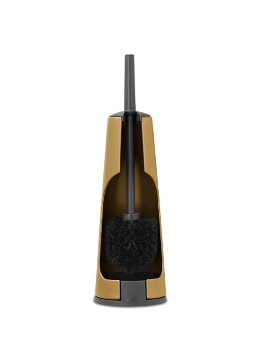 Brabantia ReNew toiletborstel met houder - voorkant 7 goud