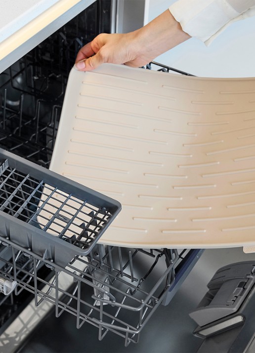 Brabantia SinkSide afdruipmat 44 x 32 cm - detail 3 beige