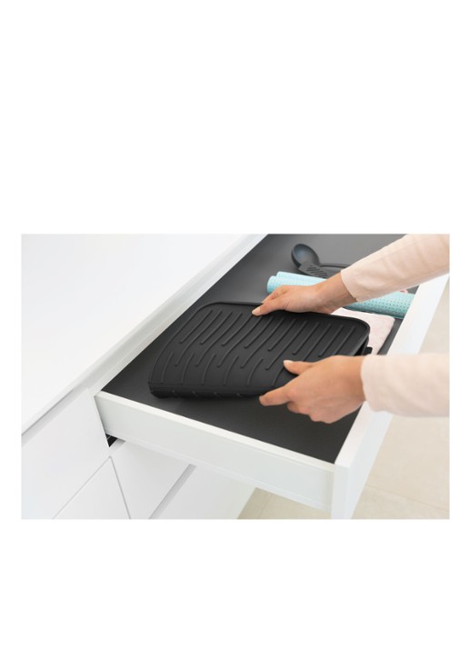 Brabantia SinkSide afdruipmat van silicone - detail 6 donkergrijs
